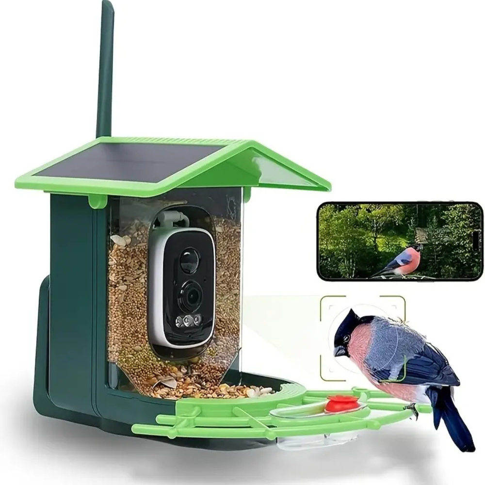 Vogelhuis met camera - AI