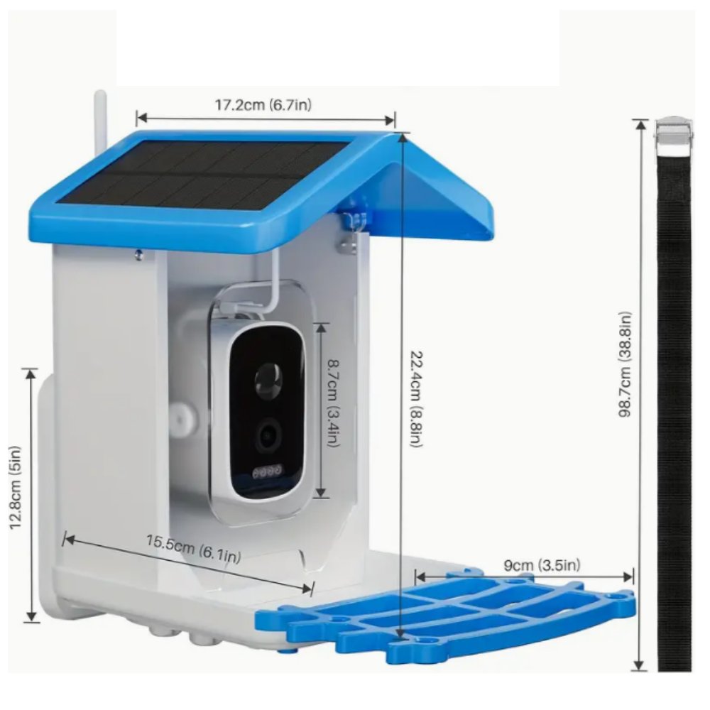Vogelhuis met camera - AI