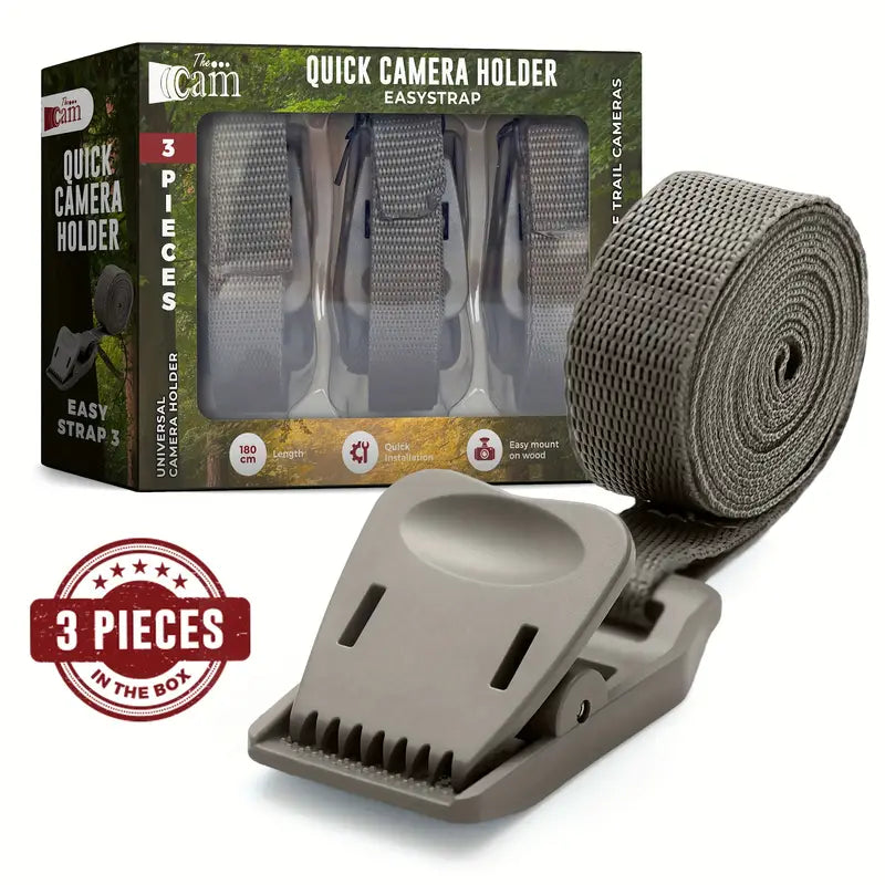 3-Pack – Camerabevestigingsriemen voor Wildcamera's