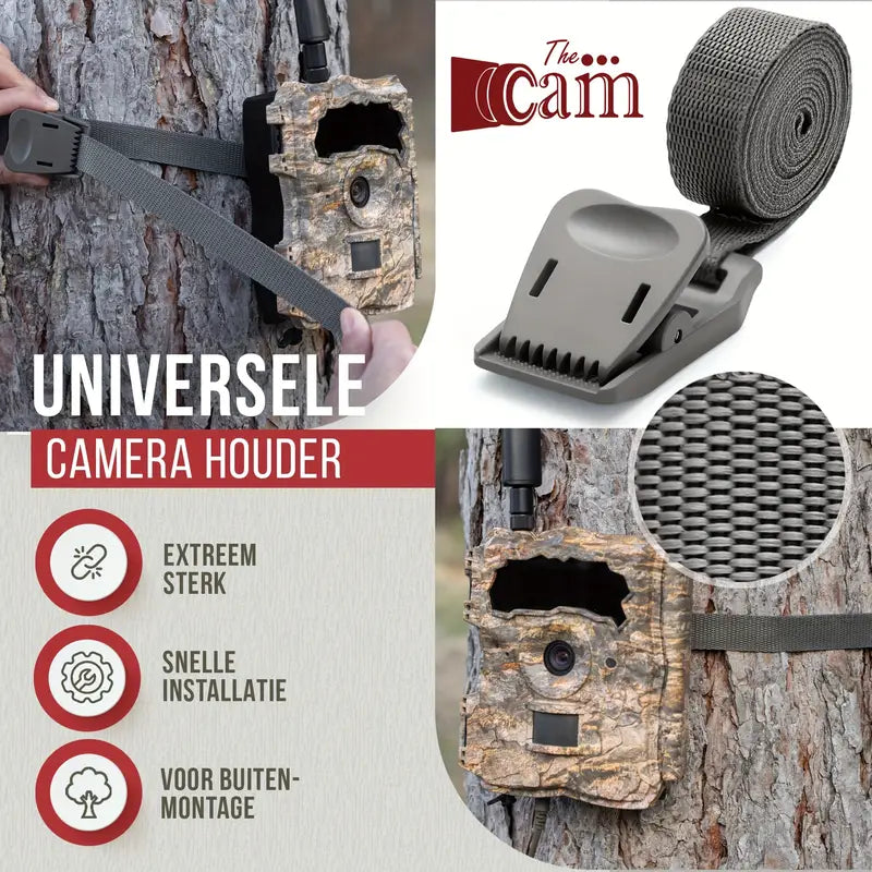 3-Pack – Camerabevestigingsriemen voor Wildcamera's