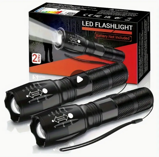 2 stuks zaklamp