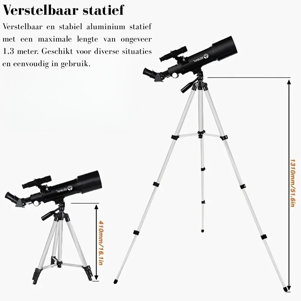 Refractor Telescoop SkyView 70/400