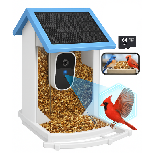 Vogelhuis met camera - AI